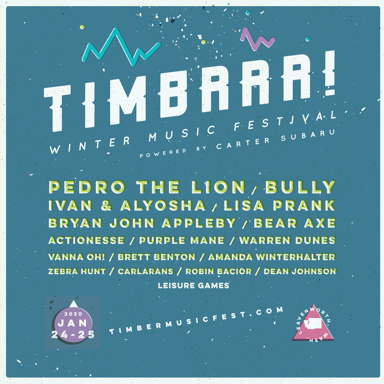 Timbrrr! Winter Music Festival Lineup Announced