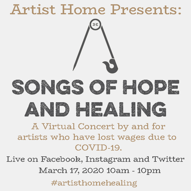 Artist Home: Songs of Hope and Healing #1. Video Archive